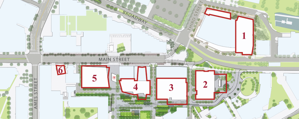 The Kendall Square Initiative site plan