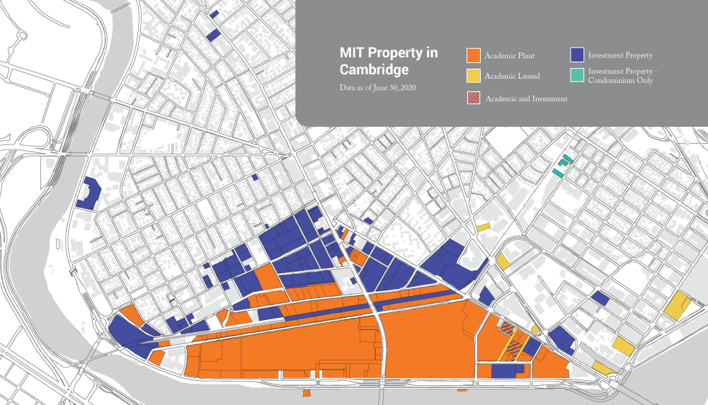 Map of MIT Property in Cambridge